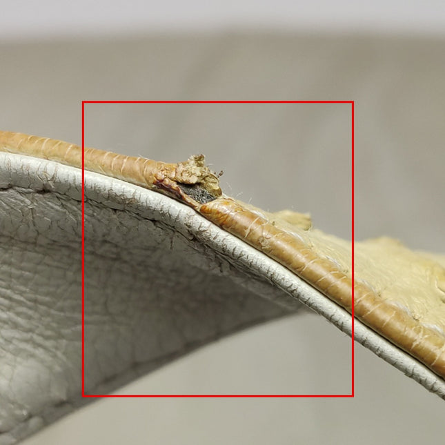 Cartier Panthere Hobo Shoulder Bag Cream White Leather Gold Hardware