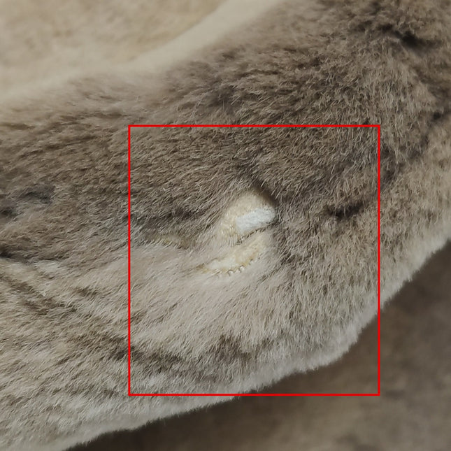 Fendi Mamma Baguette Brown Beige Soft Fur Shoulder Bag