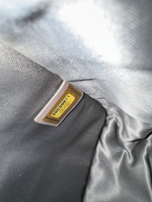 Chanel Ice Cube Chocolate Bar Classic Flap Metallic Silver PVC with Leather