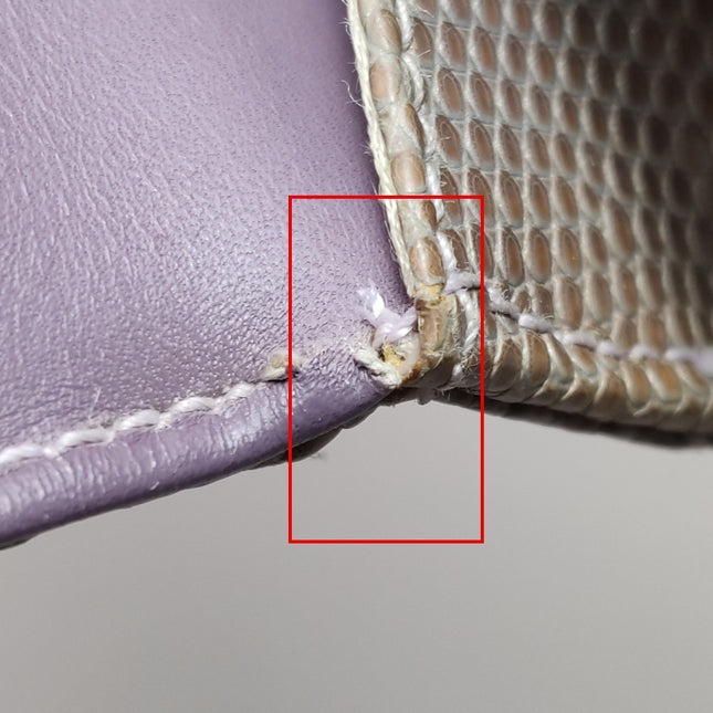 Gucci Jackie Vintage Lilac Purple Lizard Skin Top Handle Evening Bag