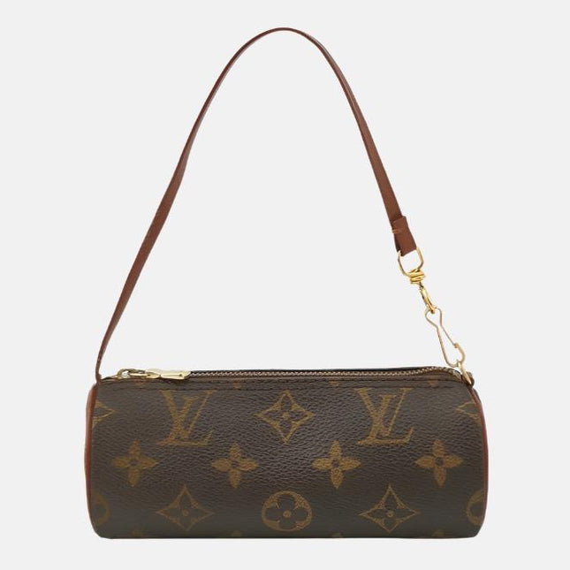 Louis Vuitton Monogram Papillon 16 Super Mini Handbag Canvas-Luxbags