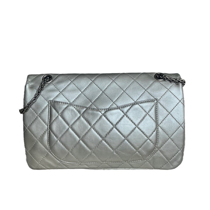 Sold Chanel 2.55 Large Silver