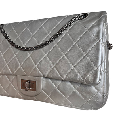 Sold Chanel 2.55 Large Silver