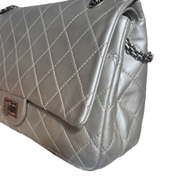 Sold Chanel 2.55 Large Silver
