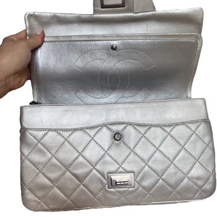 Sold Chanel 2.55 Large Silver