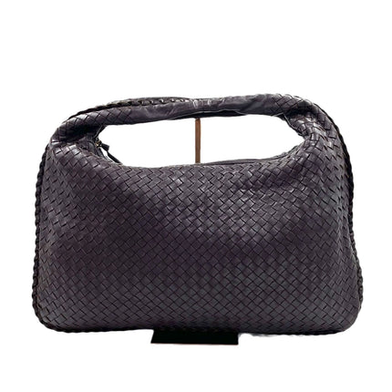 Sold Bottega Veneta Hobo Bag Large Dark Brown Lambskin leather-Luxbags