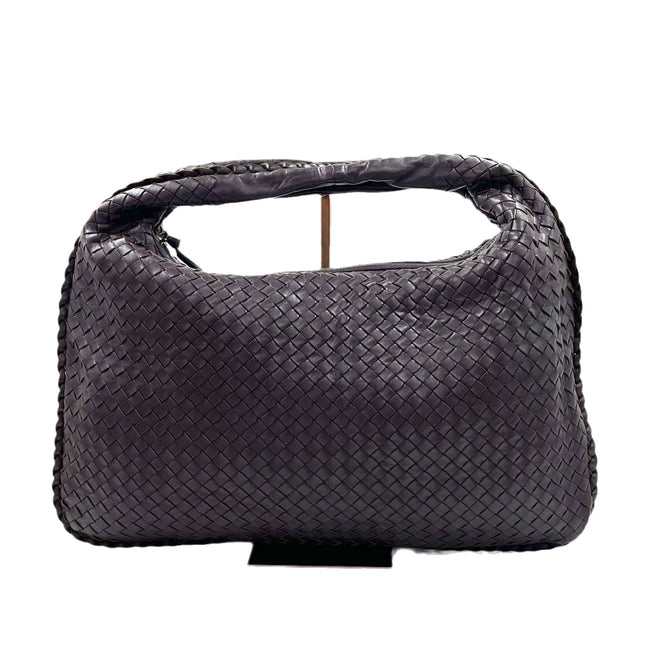 Sold Bottega Veneta Hobo Bag Large Dark Brown Lambskin leather-Luxbags