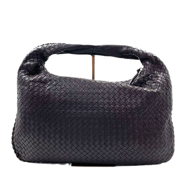 Sold Bottega Veneta Hobo Bag Large Dark Brown Lambskin leather