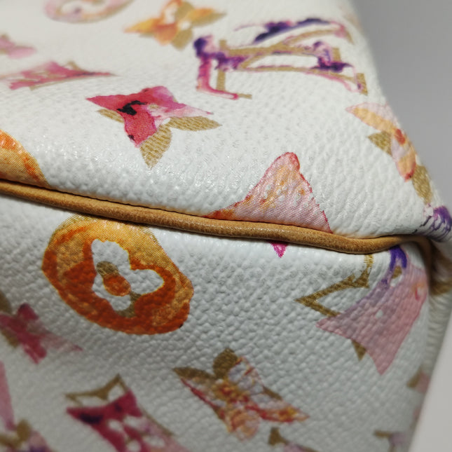 Louis Vuitton Speedy 30 Monogram Watercolor Pink Handbag Richard Prince 2008