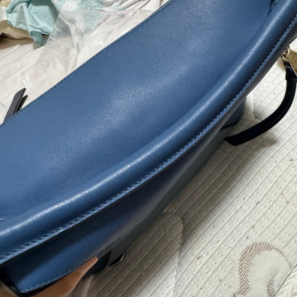 Loewe Puzzle Medium Tricolor Navy Leather bag