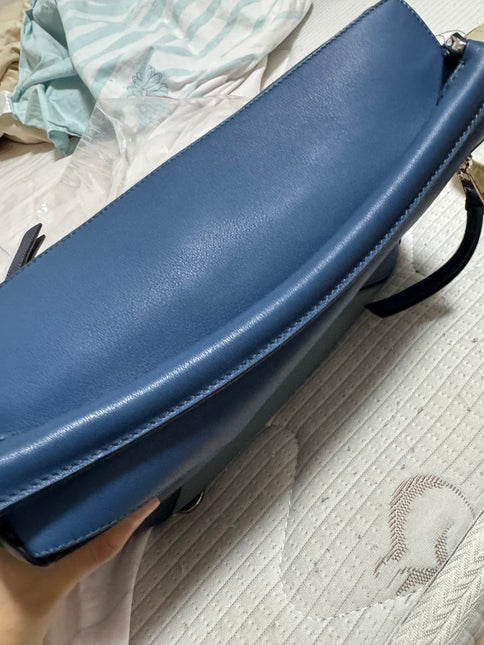 Loewe Puzzle Medium Tricolor Navy Leather bag