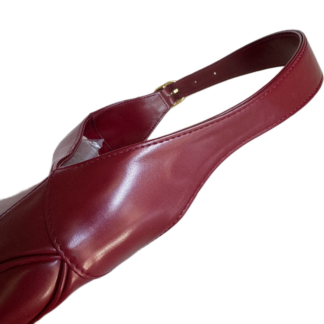 Gucci Jackie 1961 Red Burgundy Leather Bag Small Shoulder Bag