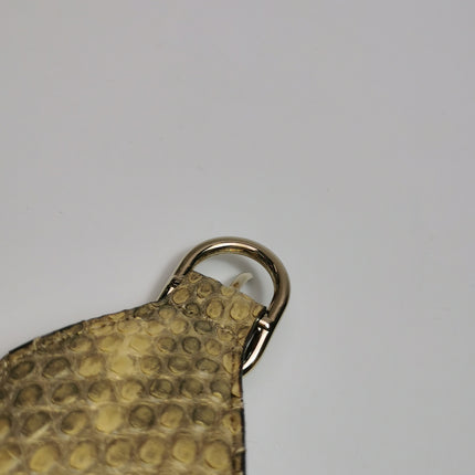 Gucci Jackie Vintage Beige Snake-skin Leather Gold Hardware