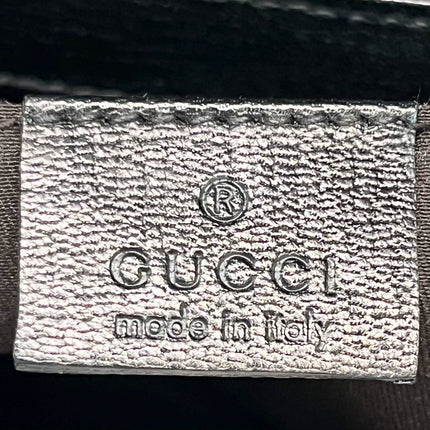 Sold Gucci Horsebit 1955 Chain Shoulder bag Large Black Leather