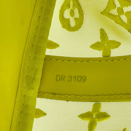Sold Louis Vuitton Keepall Bandouliere Monogram Mesh 50 Yellow in Mesh/Leather