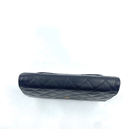Sold Chanel Wallet on Chain WOC Black Caviar Leather with Gold hardware