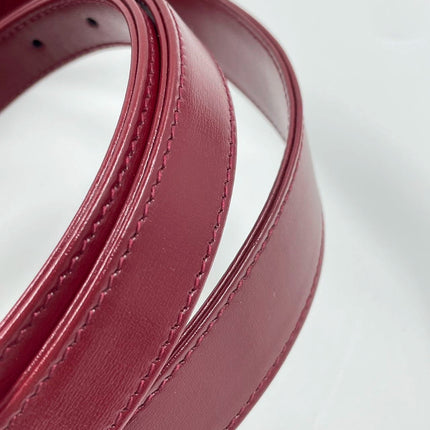 Sold Gucci Jackie 1961 Burgundy Leather Bag with Adjustable Strap