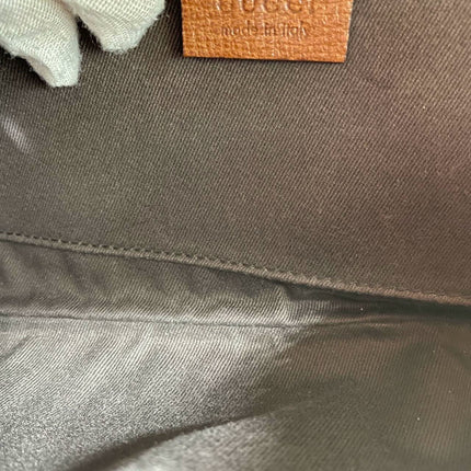 Sold Gucci Horsebit 1955 Chain Shoulder bag Large Camel Leather