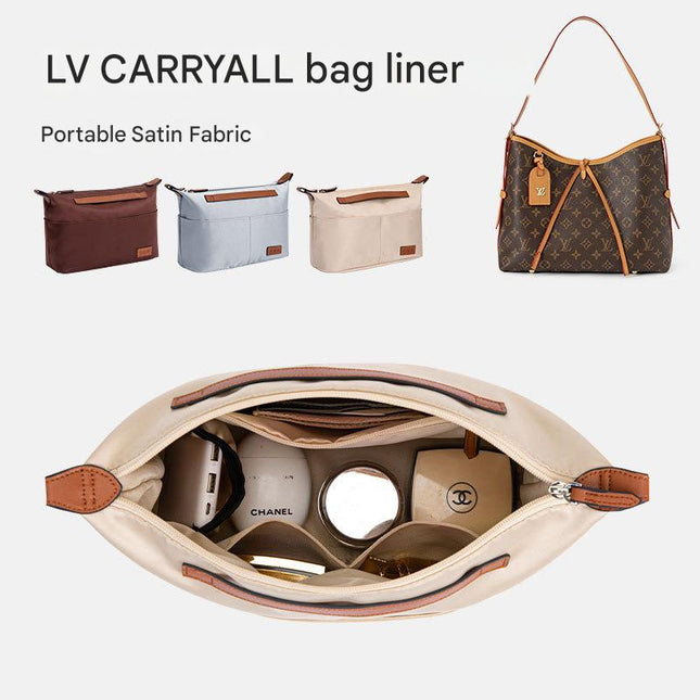 Organiser Insert fit for Louis Vuitton Carryall - With Zipper / Vanity Case-Luxbags