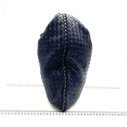 Bottega Veneta Veneta Hobo Navy Leather Bag Maxi 50cm
