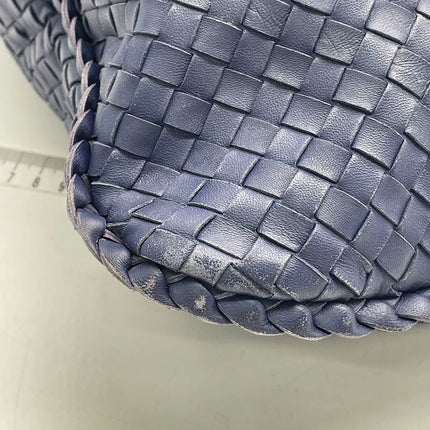 Bottega Veneta Veneta Hobo Navy Leather Bag Maxi 50cm