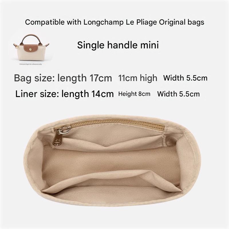 Organiser Insert fit for Longchamp Le Pliage Original and Lambskin Leather