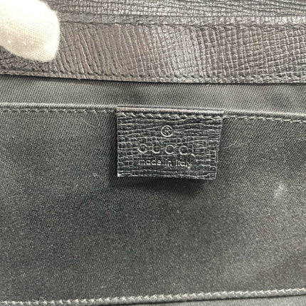 Gucci Horsebit 1955 Chain Shoulder bag Large Black Leather