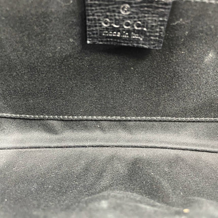 Gucci Horsebit 1955 Chain Shoulder bag Large Black Leather