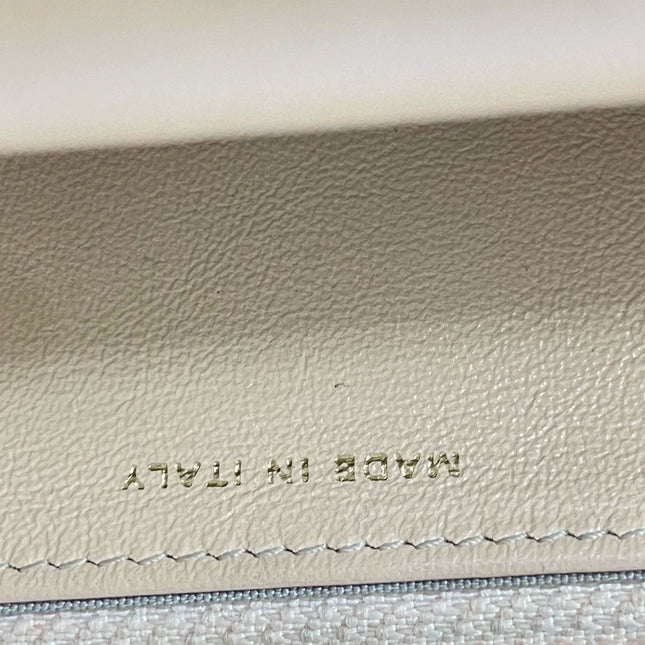 Sold Chanel Wallet on Chain WOC Double CC Beige Caviar Leather