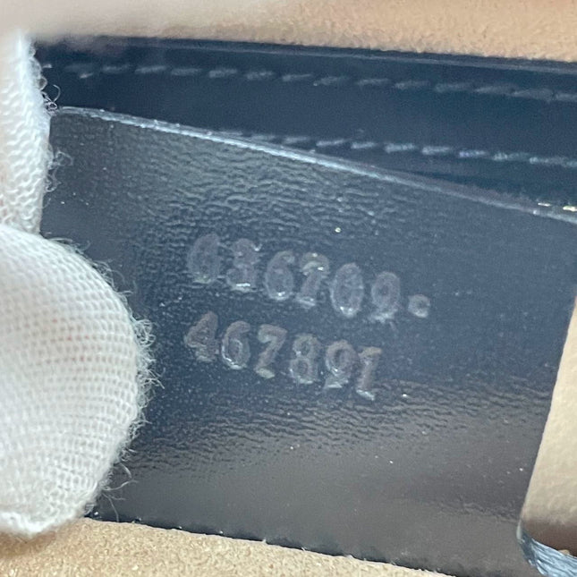 Sold Gucci Jackie 1961 Black Leather Bag with Adjustable Strap