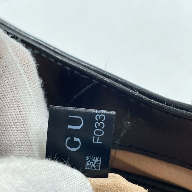 Sold Gucci Jackie 1961 Black Leather Bag with Adjustable Strap