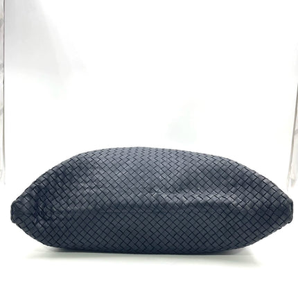 Bottega Veneta Maxi Convertible Tote Dark Navy Leather 50cm