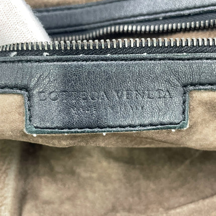 Bottega Veneta Maxi Convertible Tote Dark Navy Leather 50cm