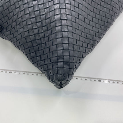 Bottega Veneta Maxi Convertible Tote Dark Navy Leather 50cm