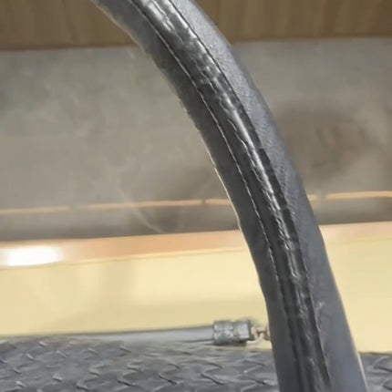 Bottega Veneta Maxi Convertible Tote Dark Navy Leather 50cm