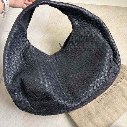 Bottega Veneta Belly Hobo Intrecciato Navy Leather Maxi 50cm