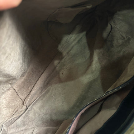 Bottega Veneta Belly Hobo Intrecciato Navy Leather Maxi 50cm