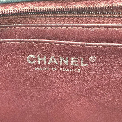 Sold Chanel Classic Flap Jumbo Large Black Lambskin Leather with Silver hardware