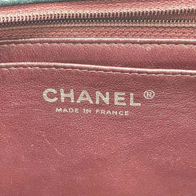 Sold Chanel Classic Flap Jumbo Large Black Lambskin Leather with Silver hardware