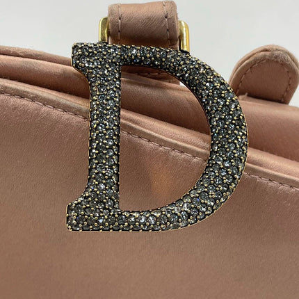 Sold Dior Saddle Mini Silk Pink with crystals