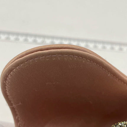 Sold Dior Saddle Mini Silk Pink with crystals