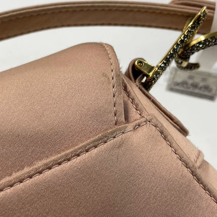 Sold Dior Saddle Mini Silk Pink with crystals