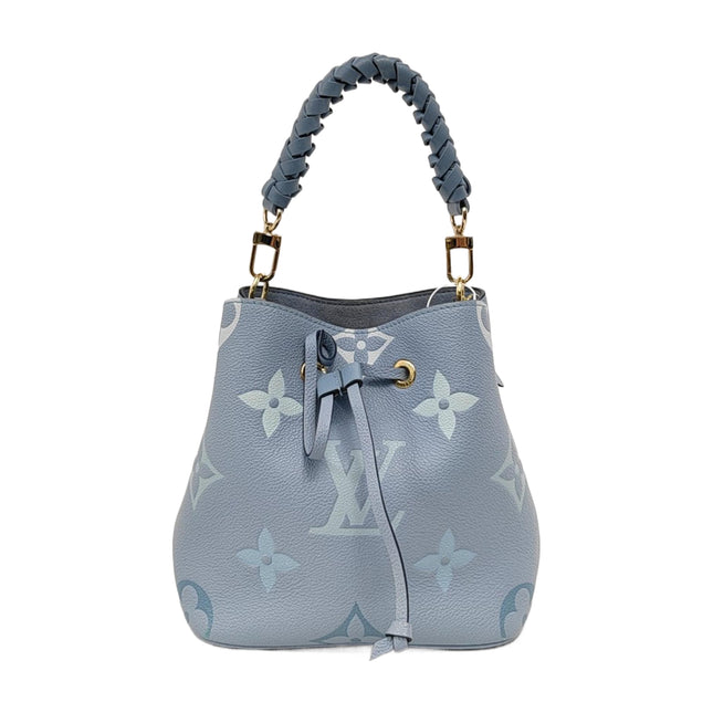 Louis Vuitton Néonéo BB Giant Monogram Blue Leather-Luxbags