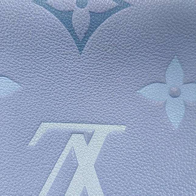 Louis Vuitton Néonoé BB Giant Monogram Blue Leather
