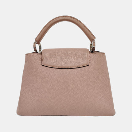 Louis Vuitton Capucines BB Nude Pink Leather Crossbody Bag