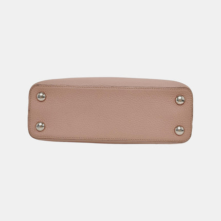 Louis Vuitton Capucines BB Nude Pink Leather Crossbody Bag