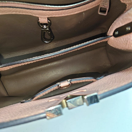 Louis Vuitton Capucines BB Nude Pink Leather Crossbody Bag