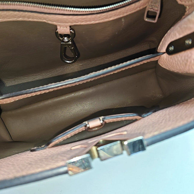 Louis Vuitton Capucines BB Nude Pink Leather Crossbody Bag