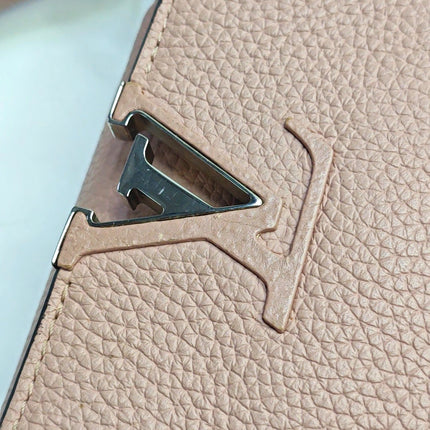 Louis Vuitton Capucines BB Nude Pink Leather Crossbody Bag