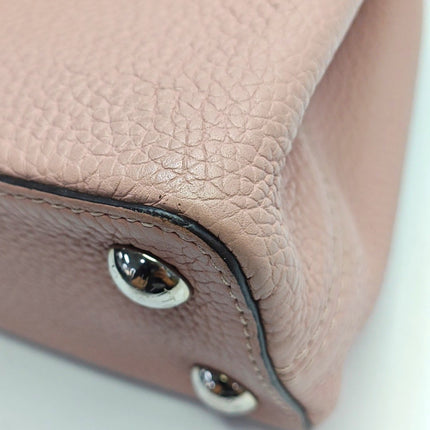 Louis Vuitton Capucines BB Nude Pink Leather Crossbody Bag